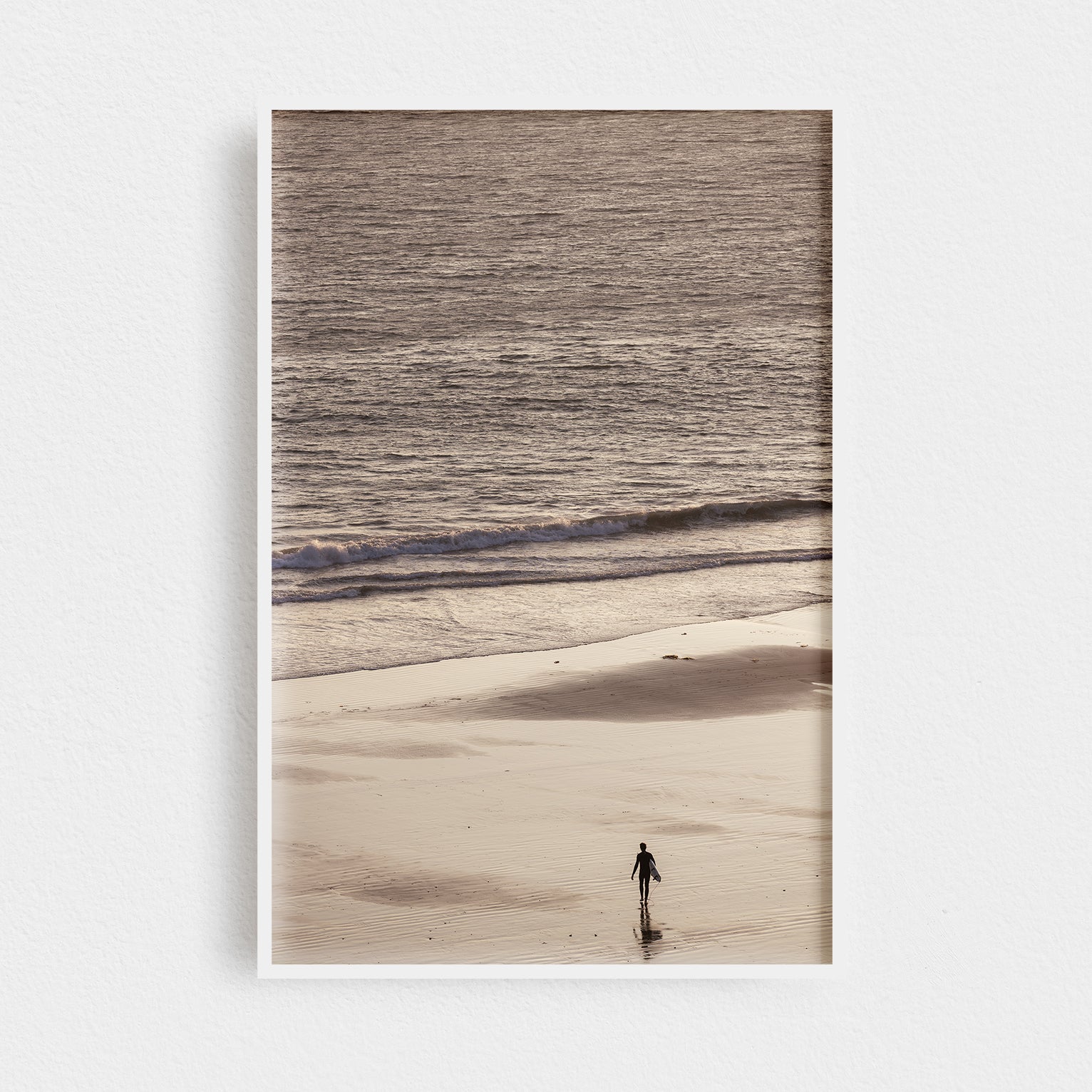 Golden Surf Print