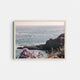 A framed fine art photography print featuring the Laguna Beach coastline.